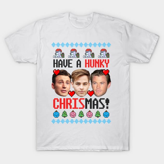 Have a Holly, Hunky Christmas! Oops--CHRISmas. T-Shirt by Xanaduriffic